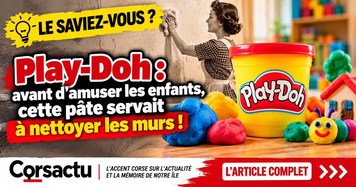 Play-Doh : avant d’amuser les enfants, cette pâte servait à nettoyer les murs !