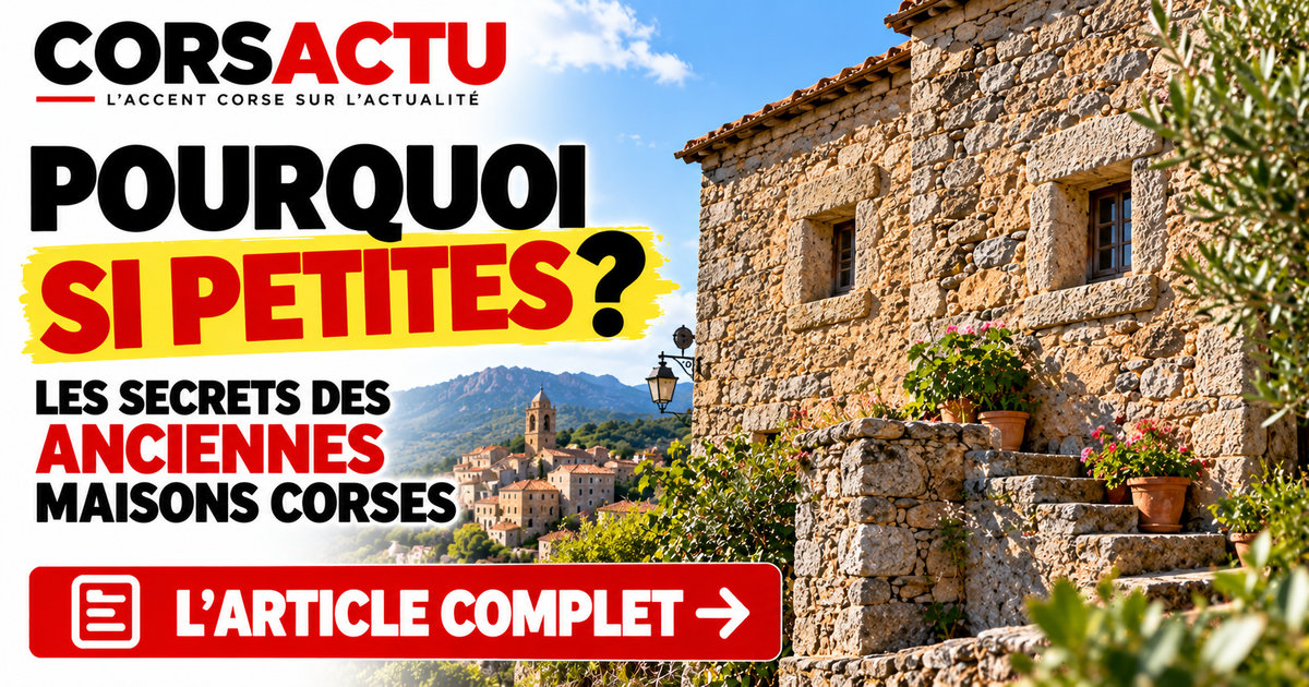 Pourquoi les anciennes maisons corses avaient-elles de si petites fenêtres ?
