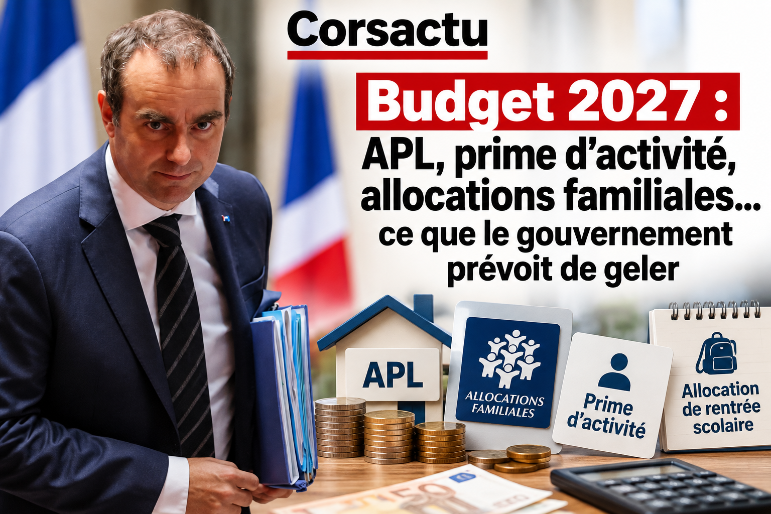 Budget 2027 : APL, prime d’activité, allocations familiales… ce que le gouvernement prévoit de geler