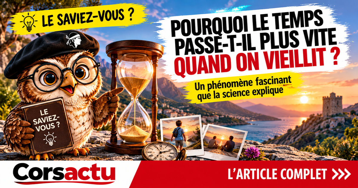 Pourquoi le temps semble-t-il passer plus vite en vieillissant ?