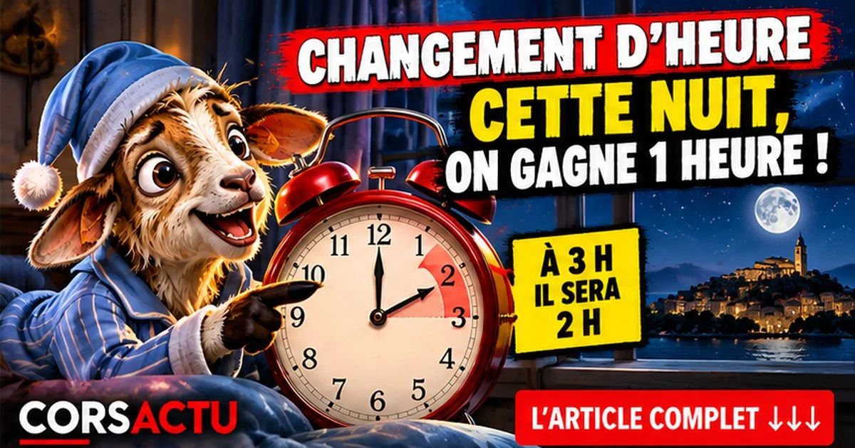 Changement d’heure : cette nuit, on gagne une heure de sommeil !