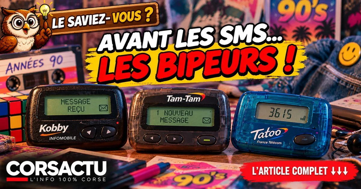 Avant les SMS, les bipeurs : vous souvenez-vous des Tatoo, Tam-Tam et Kobby ?