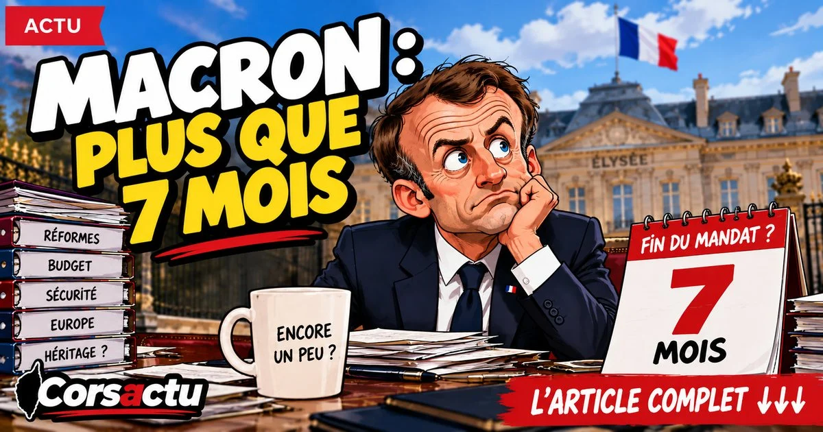 Emmanuel Macron : moins de 7 mois à l’Élysée… et après ?